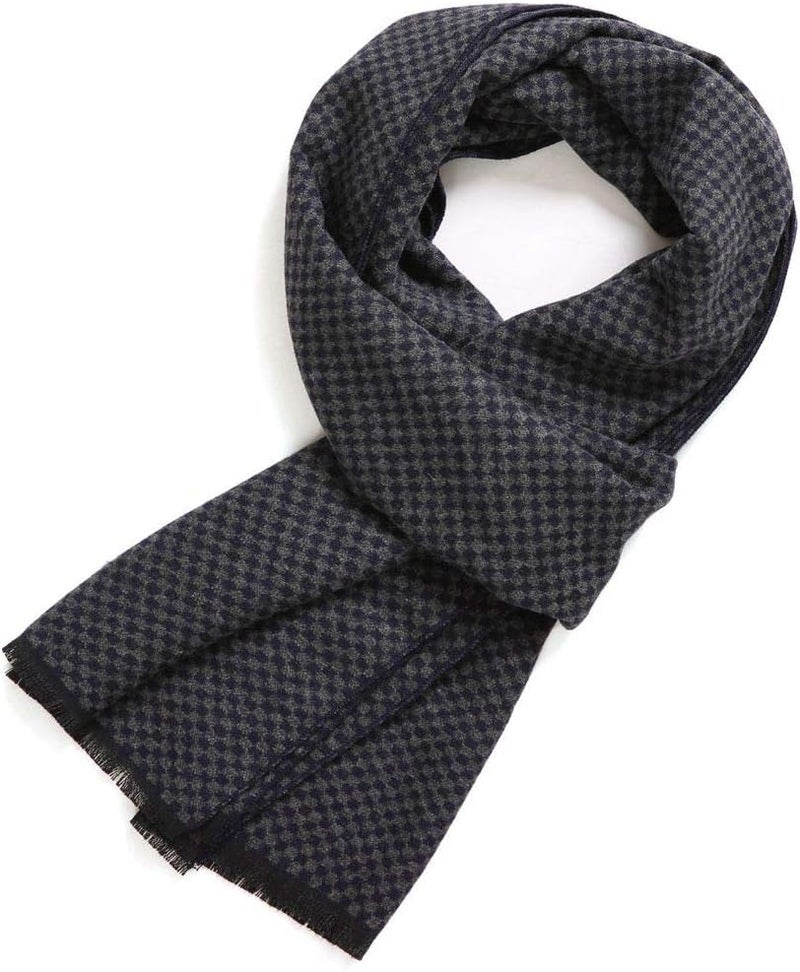 FULLRON Store Men Winter Scarf Soft Warm Long Cashmere Feel Scarves - Image 1